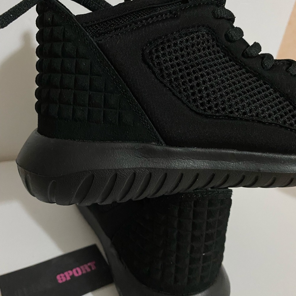 PHILIPP PLEIN SNEAKERS RUNNER “ SUE “ black size us 8 - Picture 7 of 11